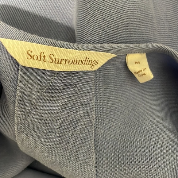 Soft surroundings Sardinia Top Item #2CA07 medium blouse - Picture 4 of 5